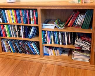 Oak bookcases