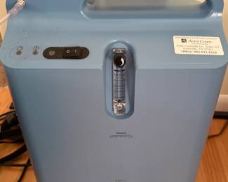 AeroCare oxygen tank
