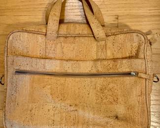 Pelcor cork laptop bag