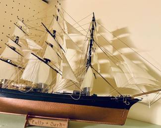 Cutty Sark ship model