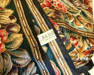 Echo silk scarf