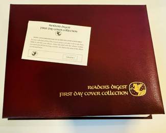 Reader's Digest First Day Cover Collection with COAs