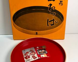 Wajima lacquerware platter