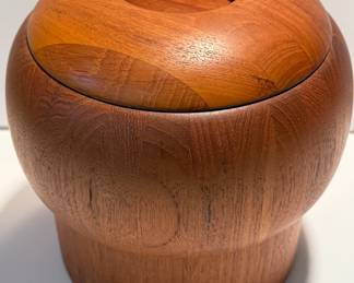 Teak ice bucket from Thailand