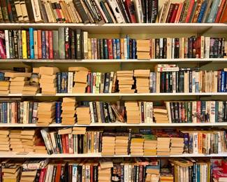 Hundreds of books of all kinds!!!