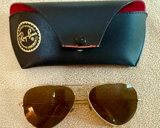 Ray-Ban aviator sunglasses