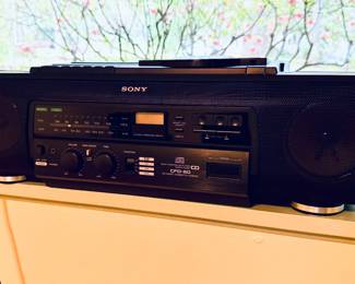 Sony portable stereo