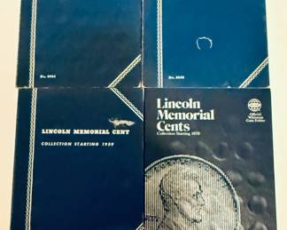 Lincoln Head Cent sets (incomplete)