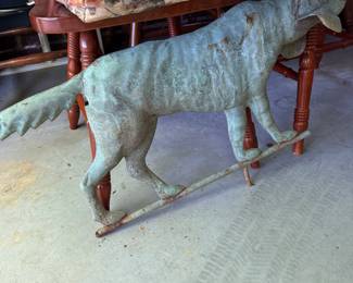 Setter Dog Weather Vane