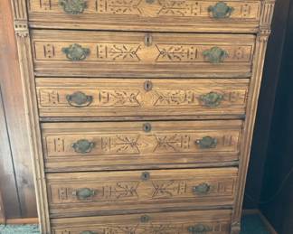 Eastlake 6 Drawer Dresser