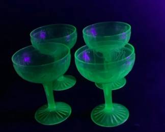Four Uranium Glasses