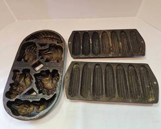 Cast Iron Corn Bread Pans