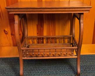 Antique Victorian Console Table