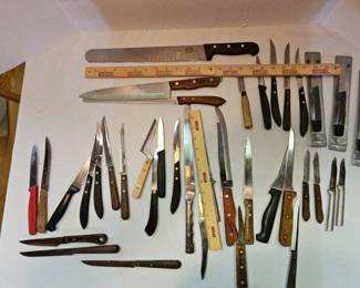Kitchen Knife Lot