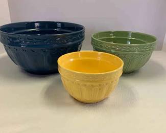Colorful Ceramic Nesting Bowls
