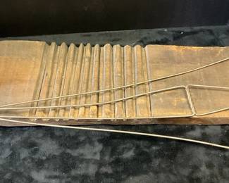 Wooden Washboard Rug Beater