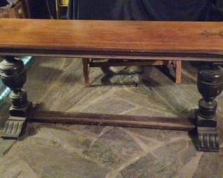 Large Wooden Sofa Table