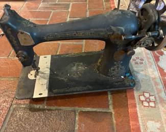 Antique Singer sewing machine