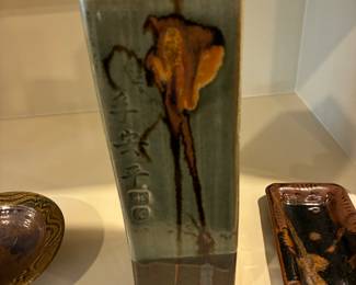 Baucum pottery vase