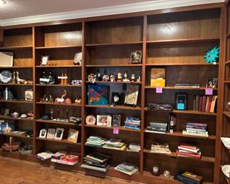 Library room with many items and books and more to come!