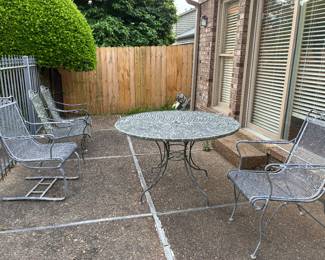 Outdoor set- 2 others to sell also! Needs painting