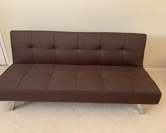 Brown Futon - fold down