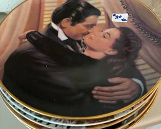  Gone with the wind Collector's Plates