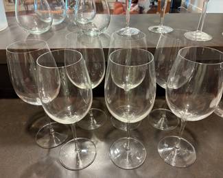 Luigi Bormiuli signed Wine glasses