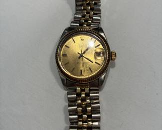 Woman's Rolex Datejust 31 mm. SS/18 kt gold