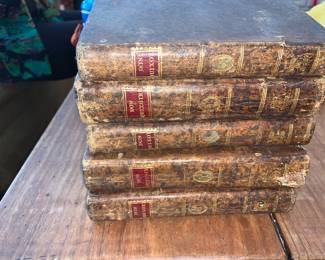 Don Quixote Set of Rare 1787 published Books