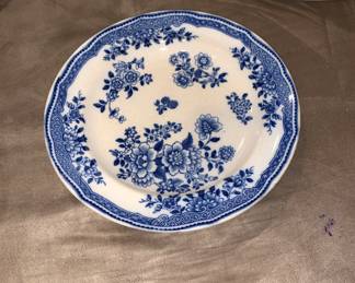 Blue and White Plate