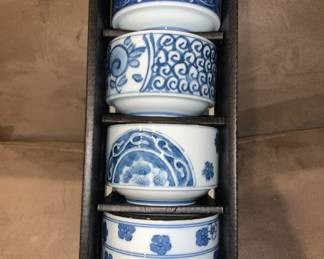 Blue Bowl Set- New in Box