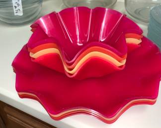 Colorful Tupper ware