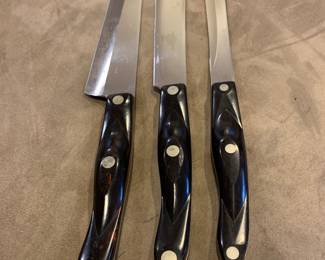 Cutco Knives- Set of 3