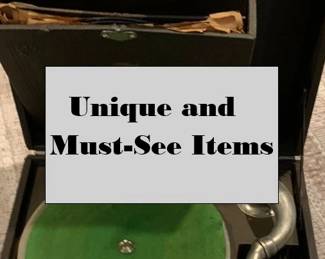 Unique and Must see items