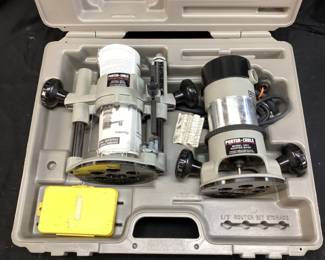 PORTER CABLE PLUNGE ROUTER #1001 & 6931 ROUTER