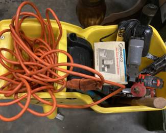 CHOICE OFF TABLE, TOOLS, TV