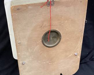 VTG. GERMAN DELFT WALL CLOCK