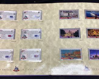 THE 50 STATE STAMP SERIES COMPLETE SET