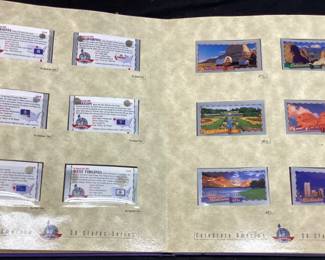 THE 50 STATE STAMP SERIES COMPLETE SET