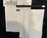 Laura Ashley Embroidered Sheer Curtain Panels