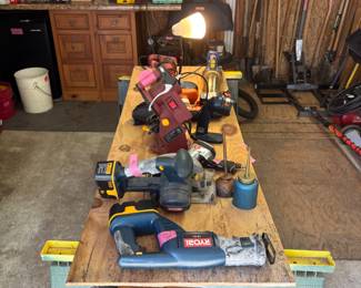 Mostly corded and some battery operated but needs either the battery or the charger! But…I tell ya, we made good use of a couple of the corded items