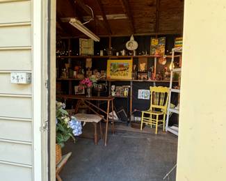 Entrance to the She Shed!
