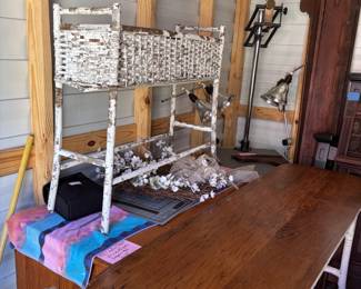 We found some film processing gear in here…That’s one piece in the corner, the other is on a table to the left
