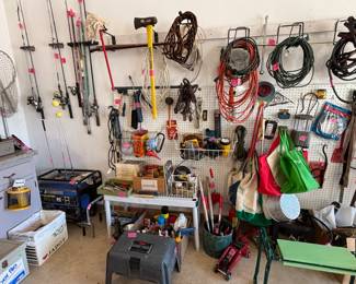 Tracy, god bless her, nebbed the fishing area and hung up the rods. What a gal.