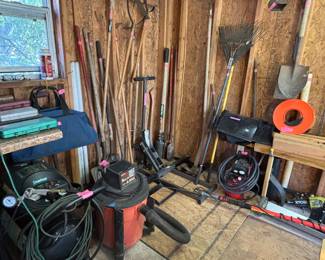 Big Boy Shed has lots of tools