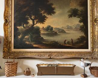 Antique landscape Painting