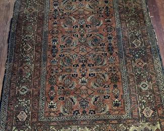 old Persian rug 4' x 6'