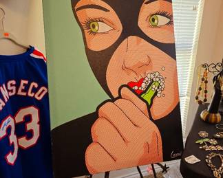 Super hero pop art