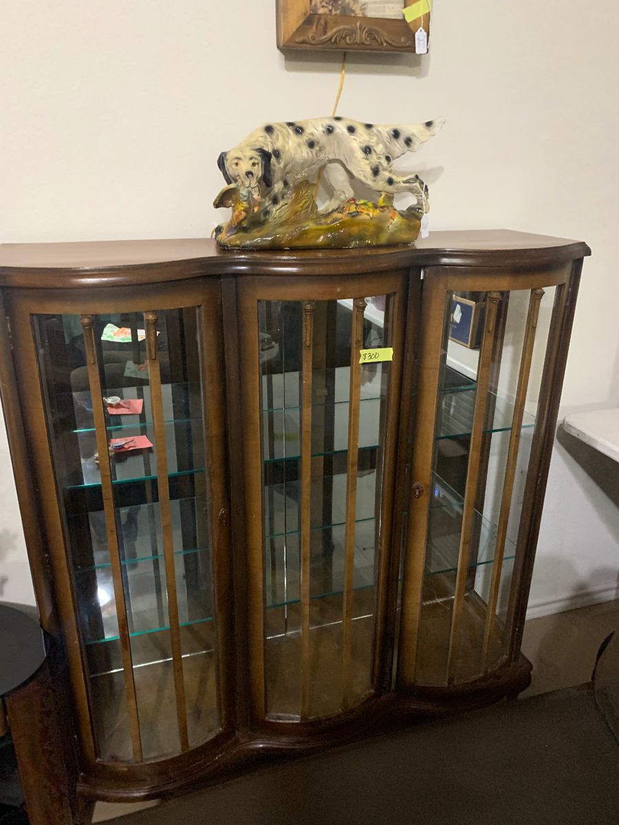 Antique display cabinet 